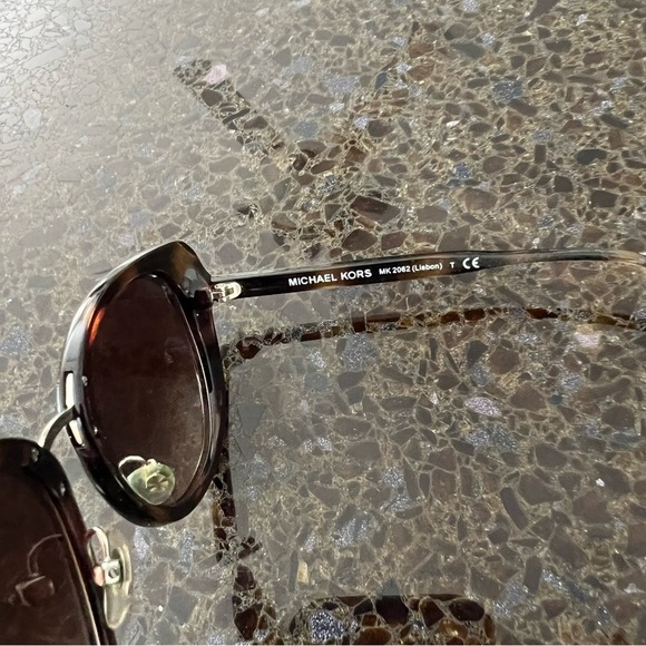 Michael Kors Black and Brown Women's Sunglasses - Picture 6 of 7